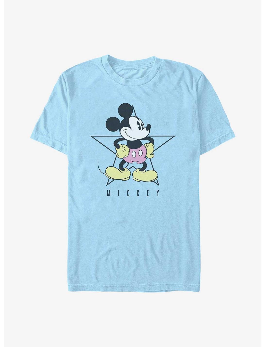 Disney Mickey Mouse Star Pose T-Shirt, LT BLUE, hi-res