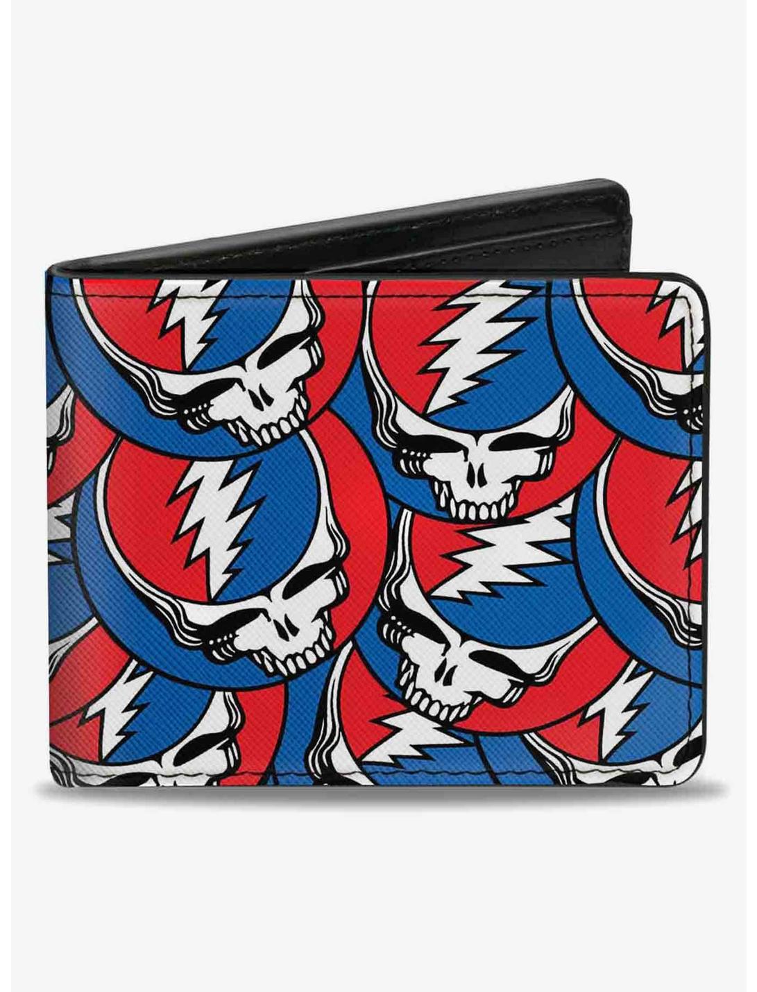 Grateful Dead Steal Your Face Stacked Bifold Wallet, , hi-res