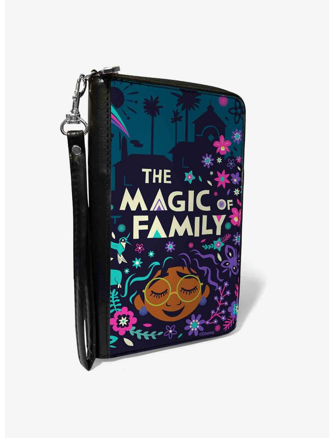 Disney Encanto Mirabel The Magic of Family Floral Collage Zip Around Wallet, , hi-res