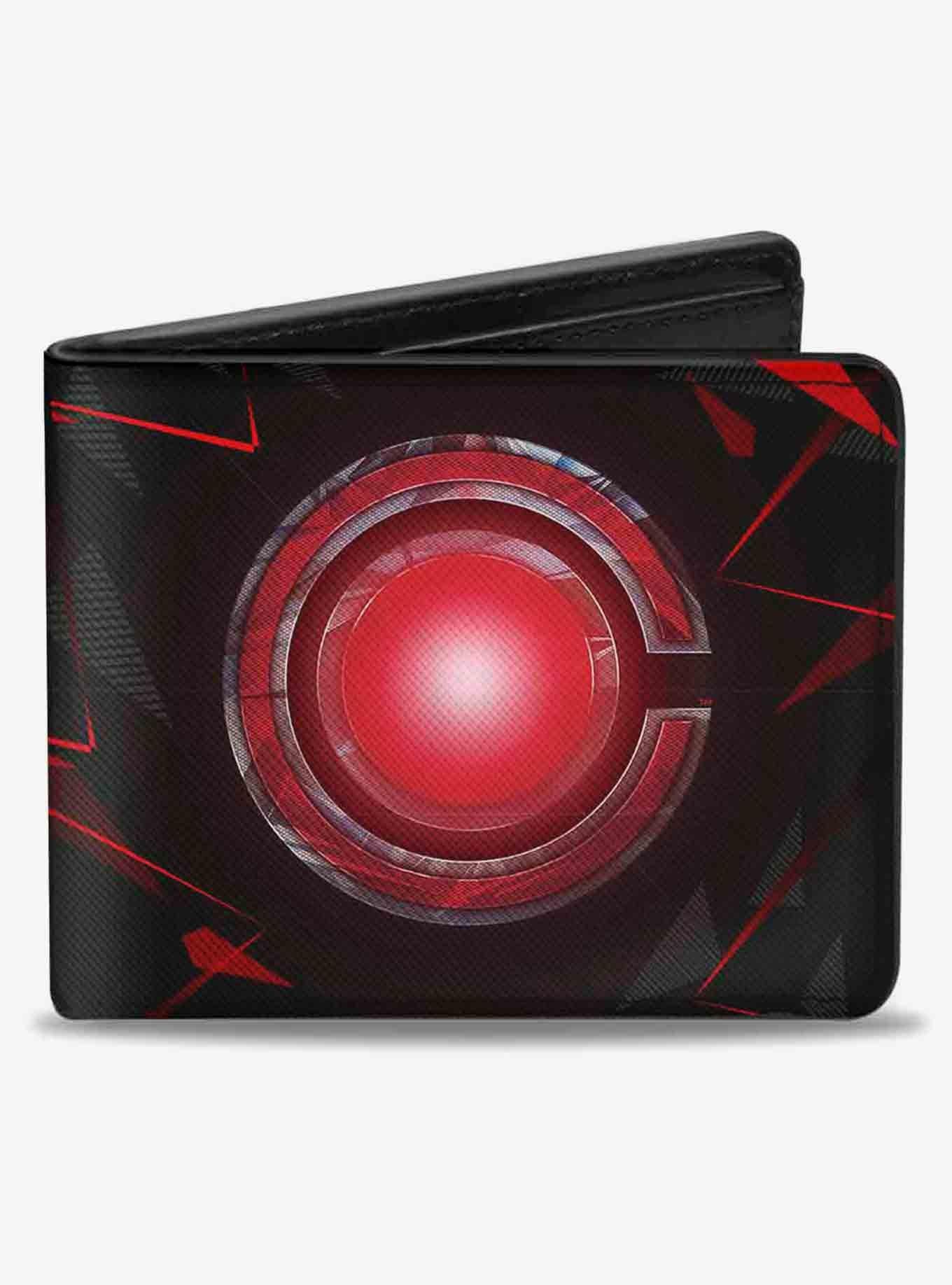 DC Comics Cyborg C Icon Text Abstract Bifold Wallet, , hi-res