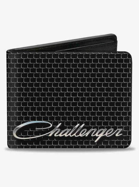 Challenger Script Grille Bifold Wallet | Hot Topic