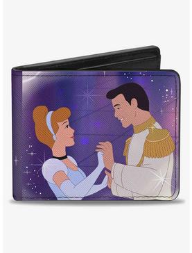 Disney Cinderella Prince Ball Scene Crown Icon Bifold Wallet, , hi-res
