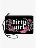 Floral Dirty Girl 4x4 Ford Canvas Zip Clutch Wallet, , hi-res
