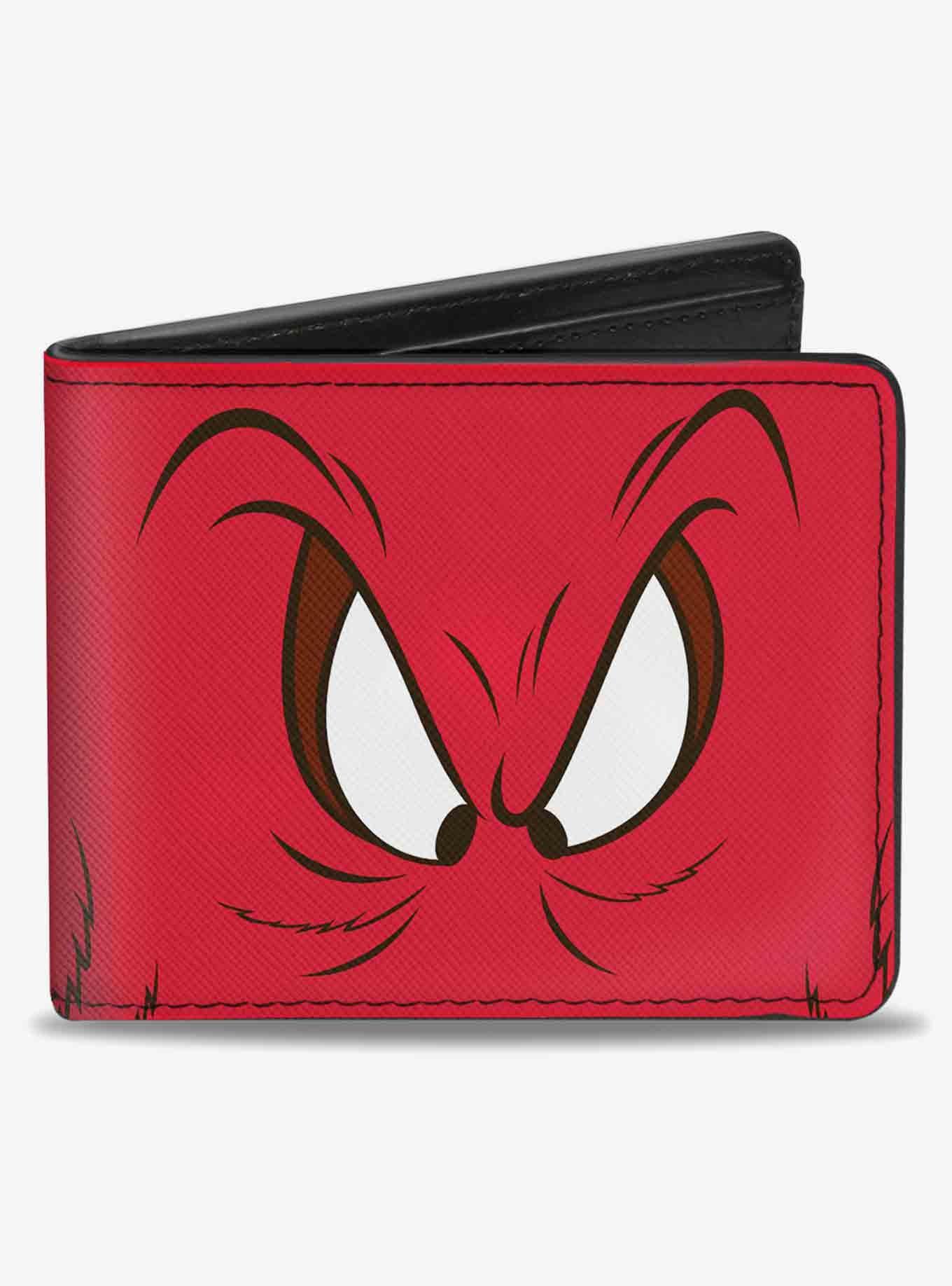 Looney Tunes Gossamer Eyes Close Up Bifold Wallet, , hi-res