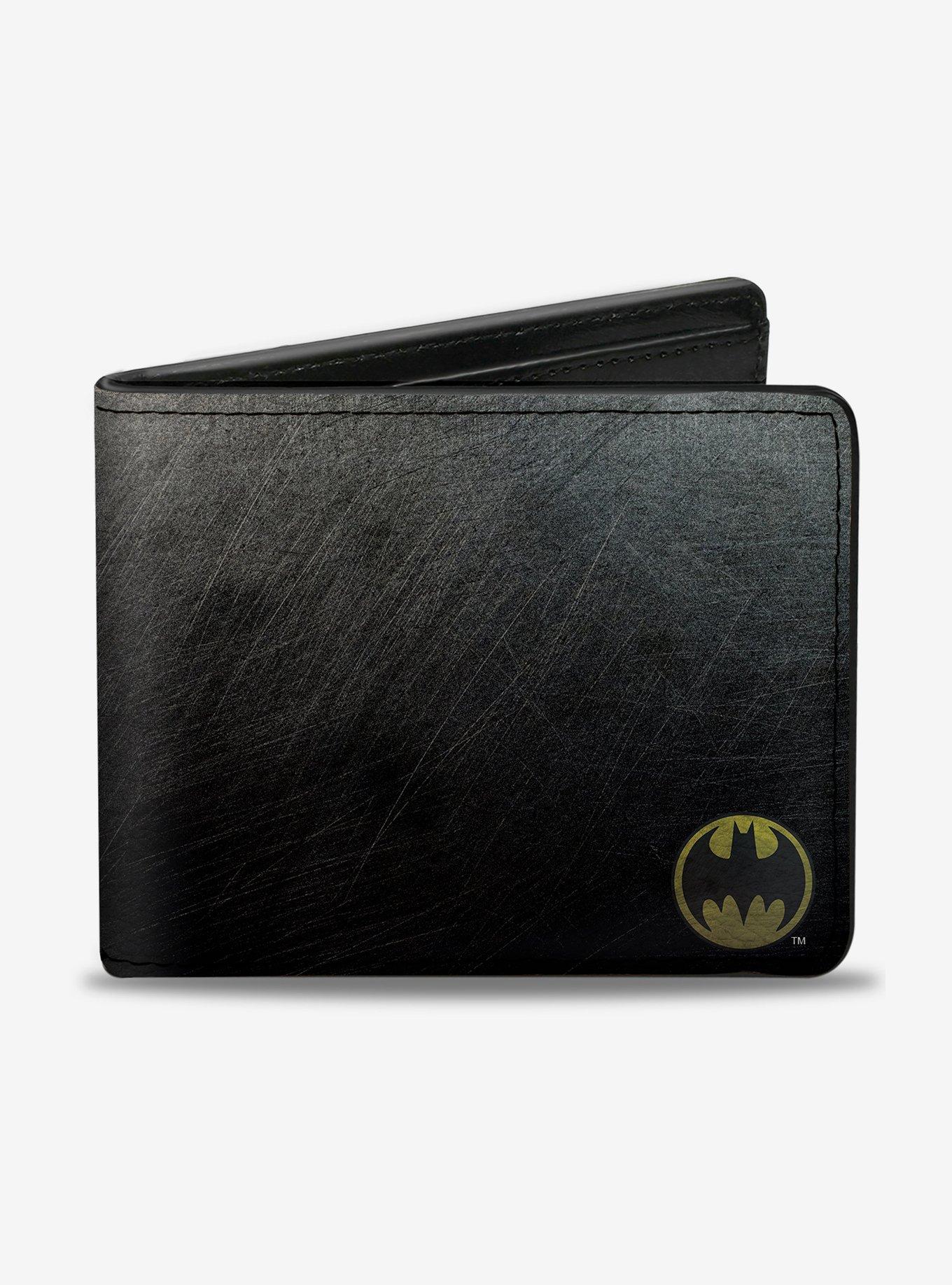 DC Comics Bat Signal Corner Weathered Bifold Wallet