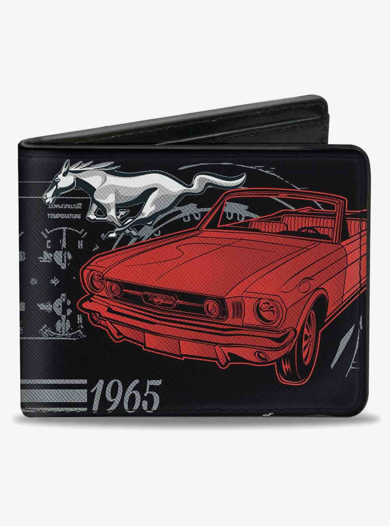 Ford Mustang 1965 Control Panel Bifold Wallet, , hi-res