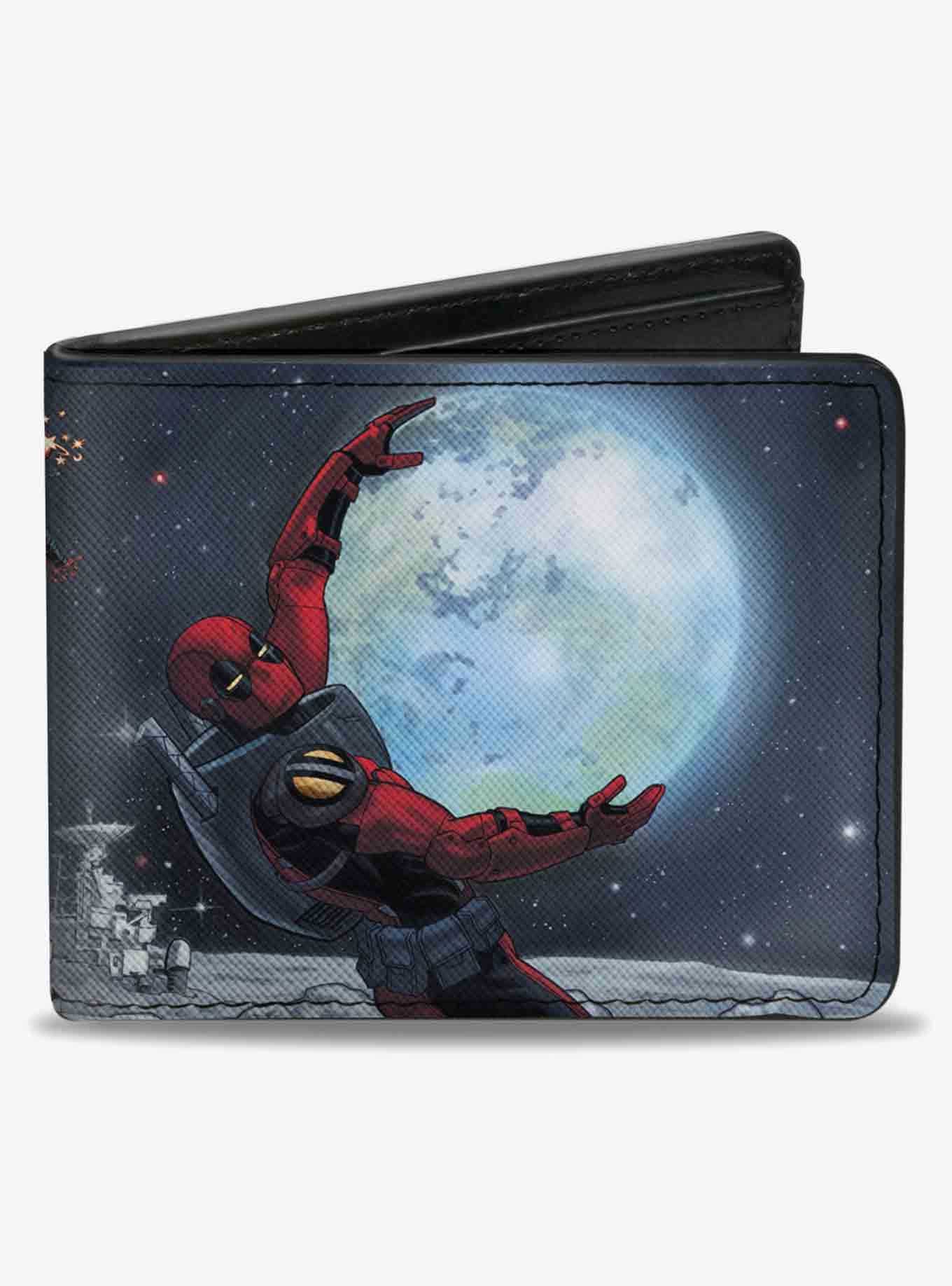 Marvel Deadpool A Space Oddity Issue 30 Comic Cover Holding Earth Bifold Wallet, , hi-res