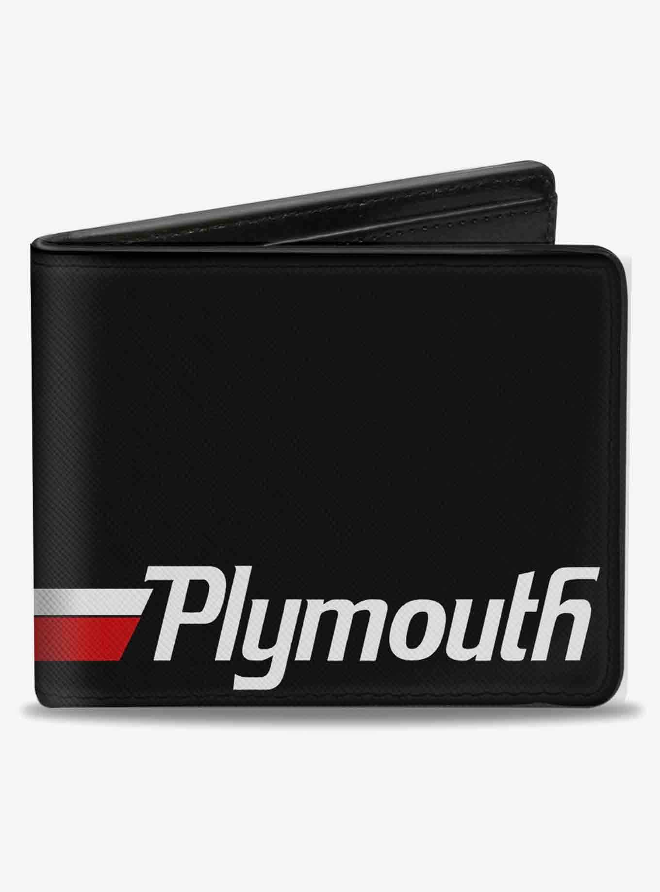 Plymouth Text Stripe Bifold Wallet, , hi-res
