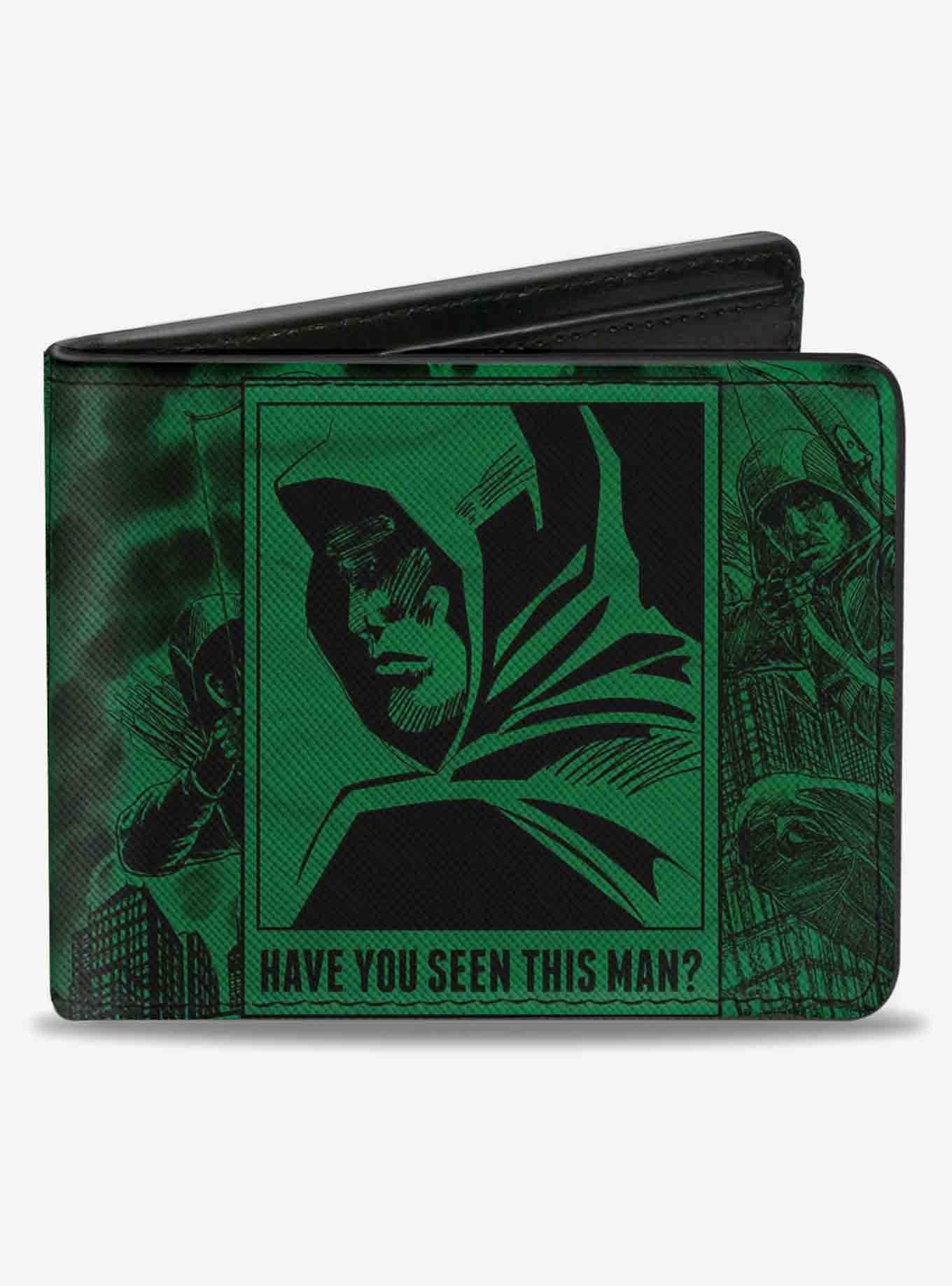 DC Comics Arrow Profile Poses Have You Seen This Man? Bifold Wallet, , hi-res