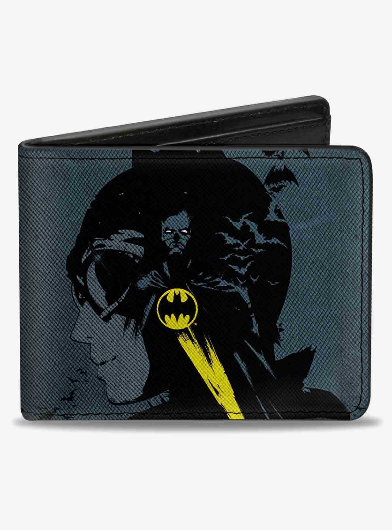 DC Comics Catwoman Batman Harley Quinn Joker Bifold Wallet, , hi-res