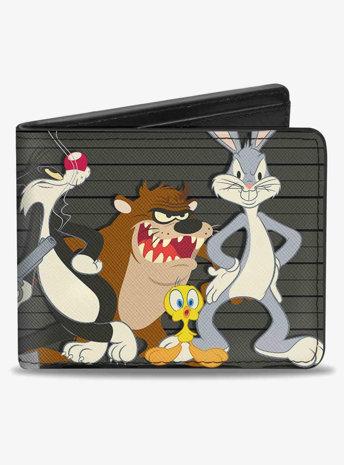 Looney Tunes 6 Character Group Lineup Bifold Wallet