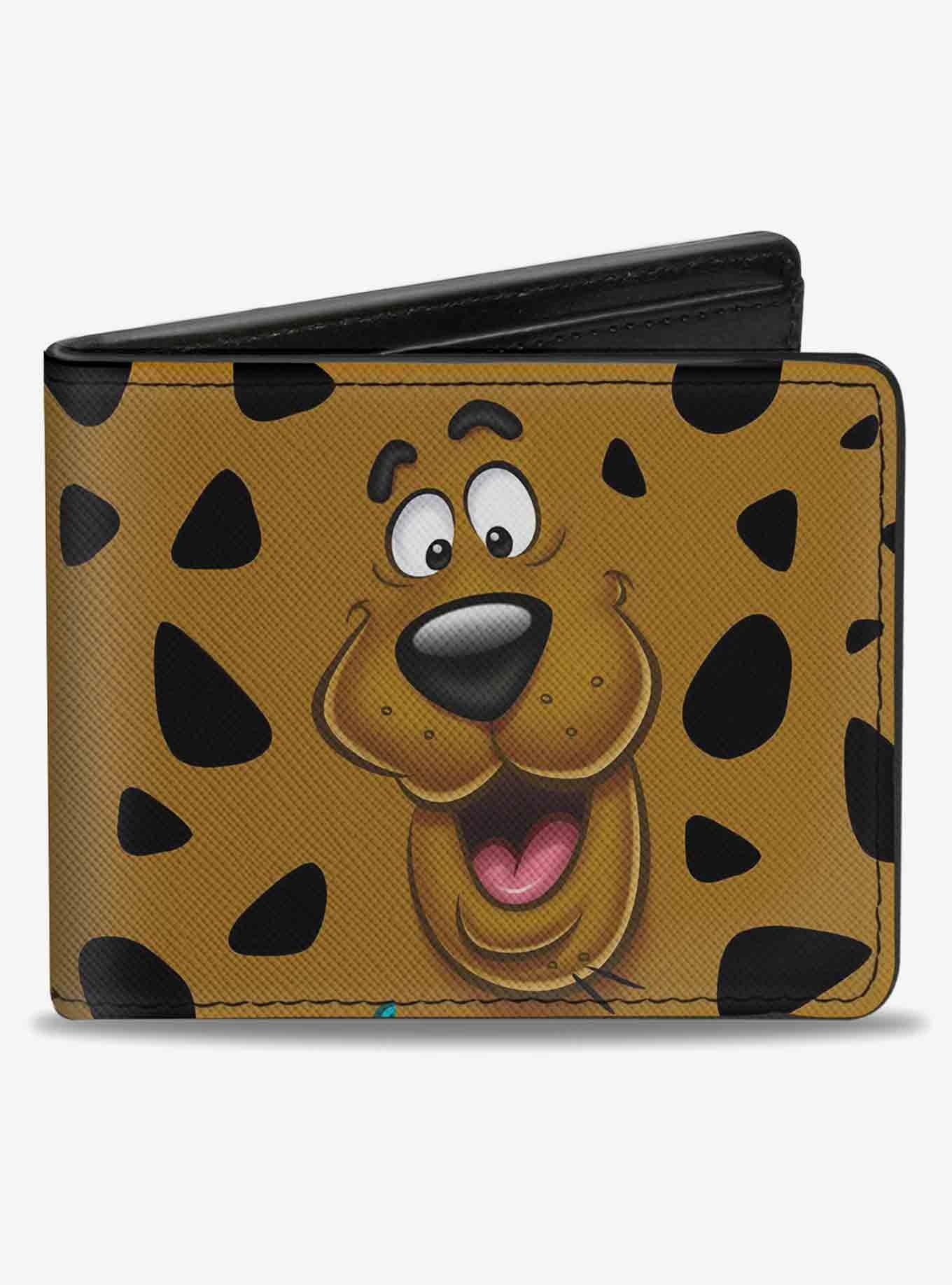 Scooby-Doo Close Up Expression Spots Bifold Wallet, , hi-res