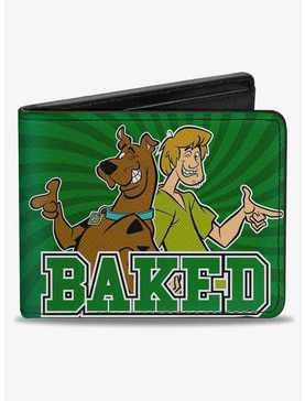 Scooby-Doo Scooby Shaggy Baked Rays Swirl Bifold Wallet, , hi-res
