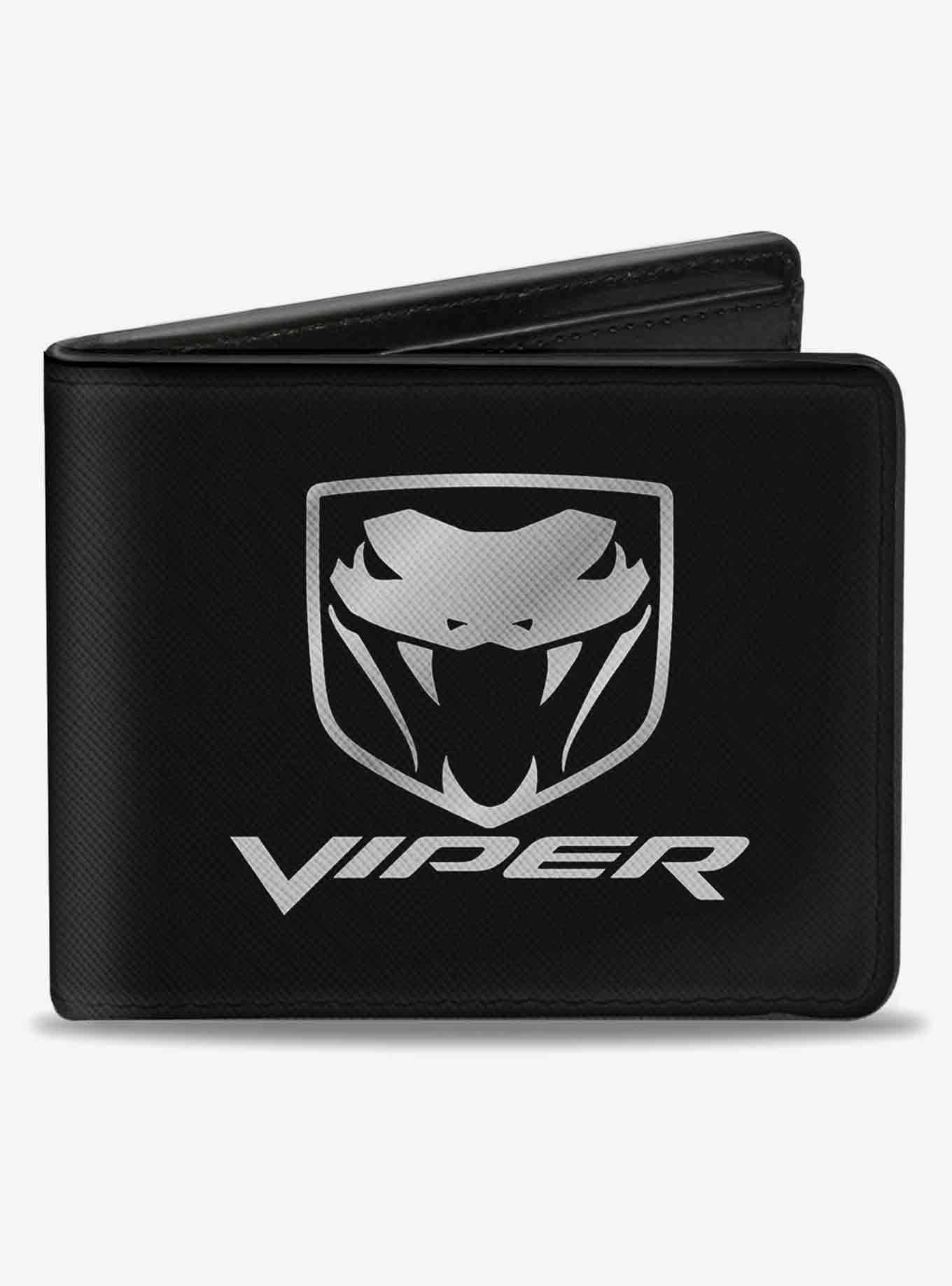 Dodge Viper Logo Bifold Wallet, , hi-res