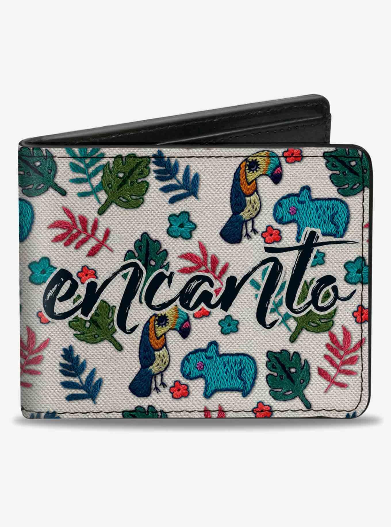 Disney Encanto Script Logo Cream Bifold Wallet, , hi-res