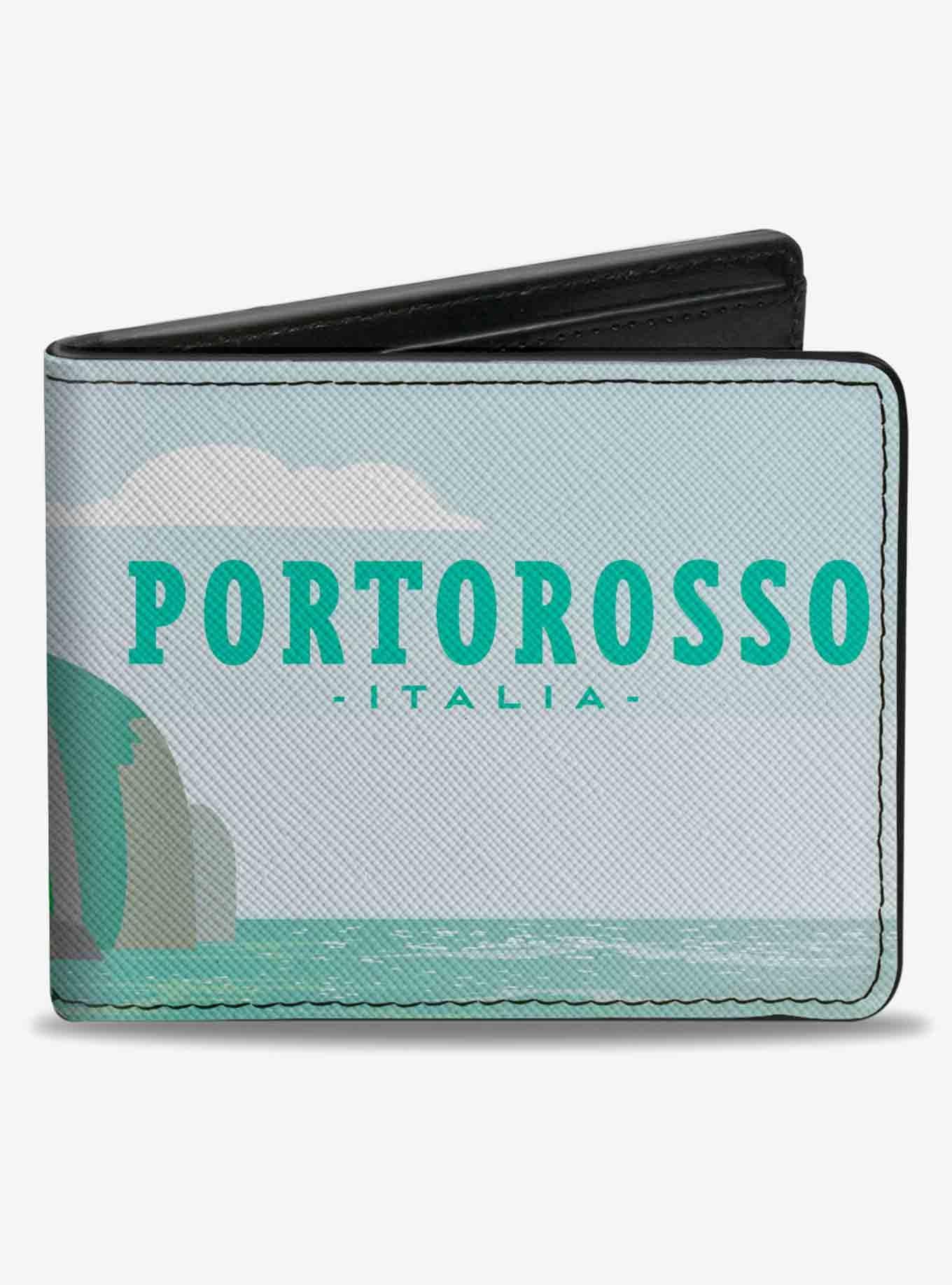 Disney Pixar Luca Italy Portorosso Seaside Village Scene Bifold Wallet, , hi-res