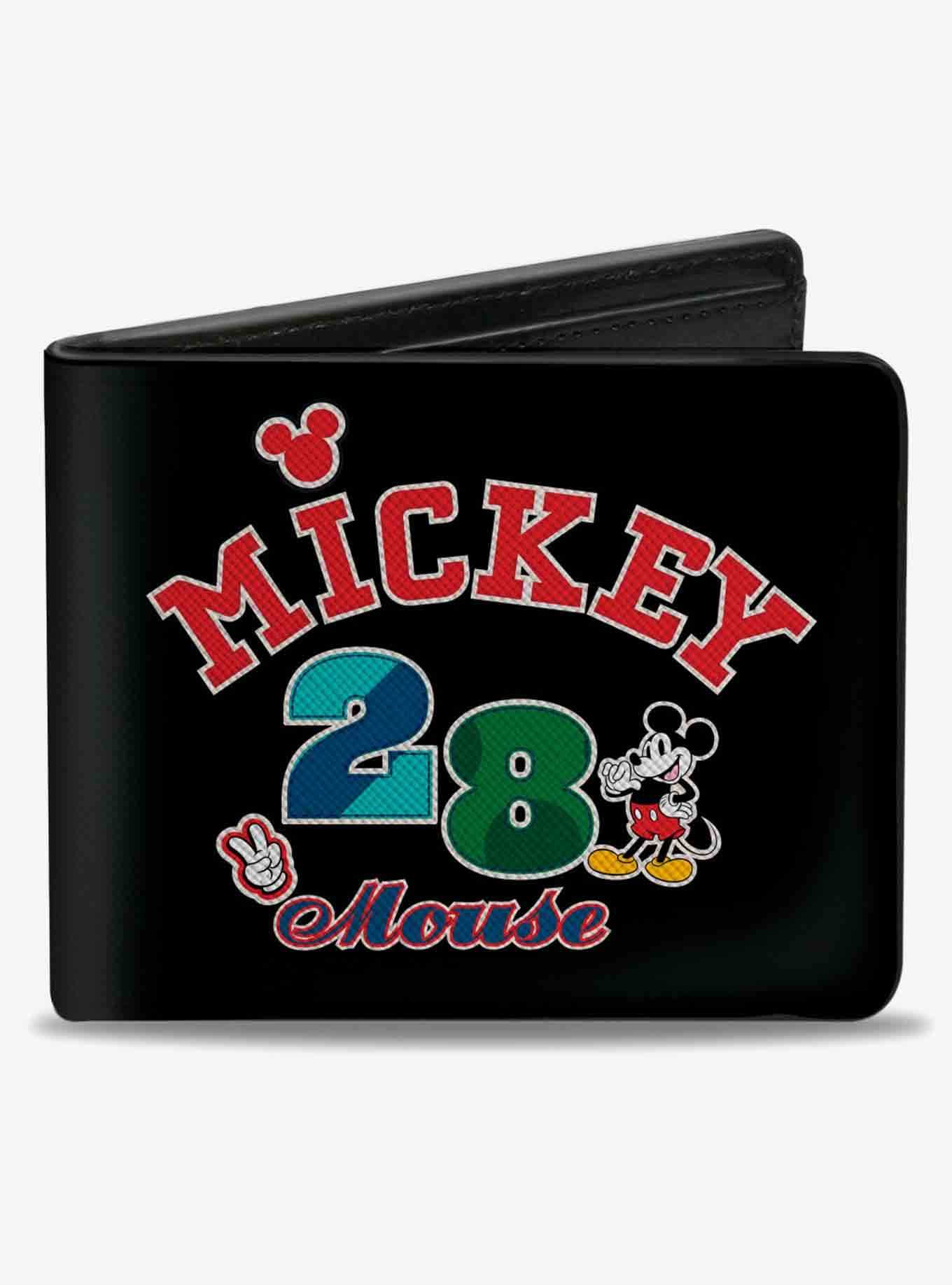 Disney Mickey Mouse 28 Pose and Icons Bifold Wallet, , hi-res