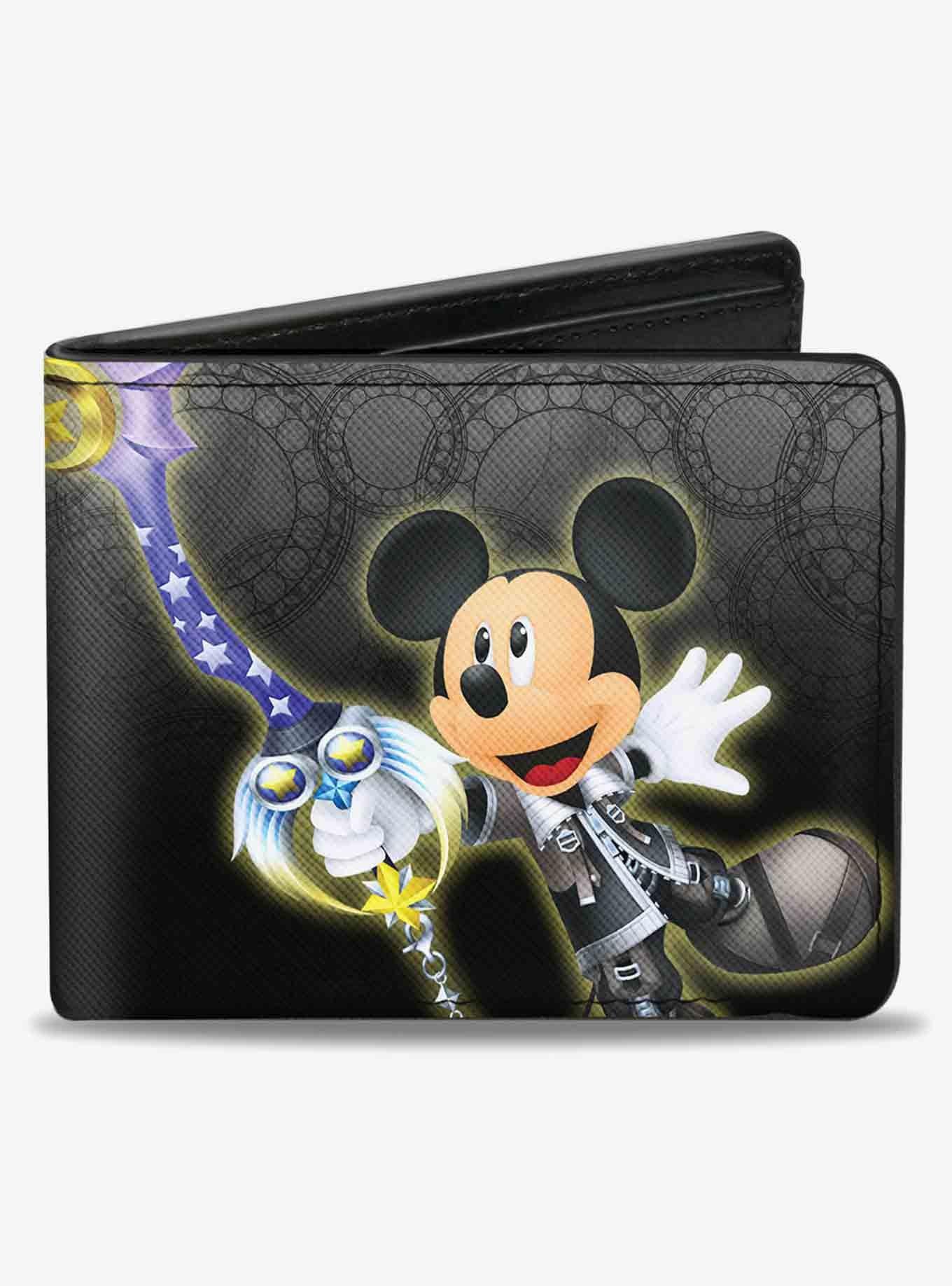 Disney Kingdom Hearts Birth by Sleep Mickey Star Seeker Keyblade Bifold Wallet