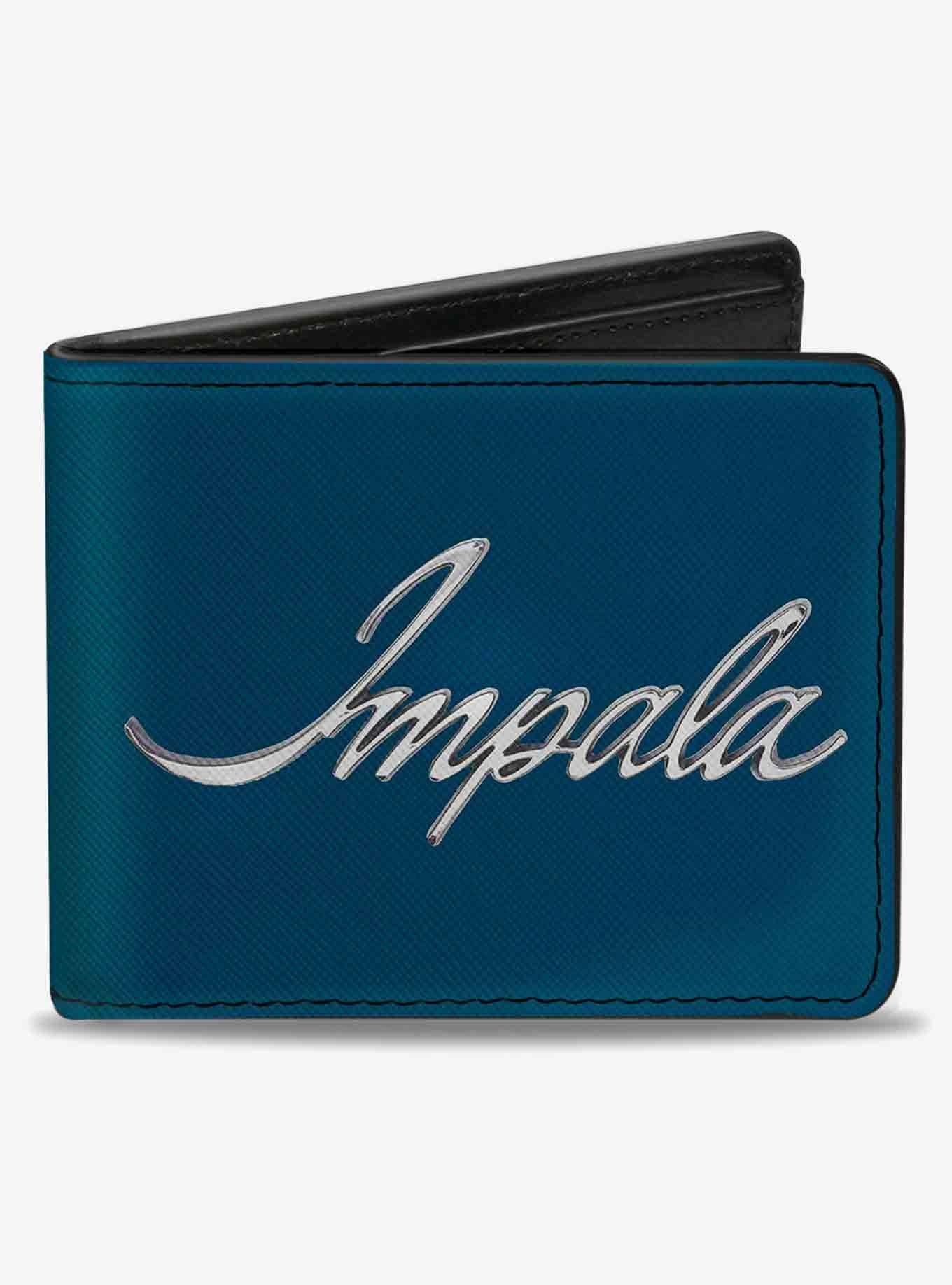 Impala Script Emblem Bifold Wallet, , hi-res