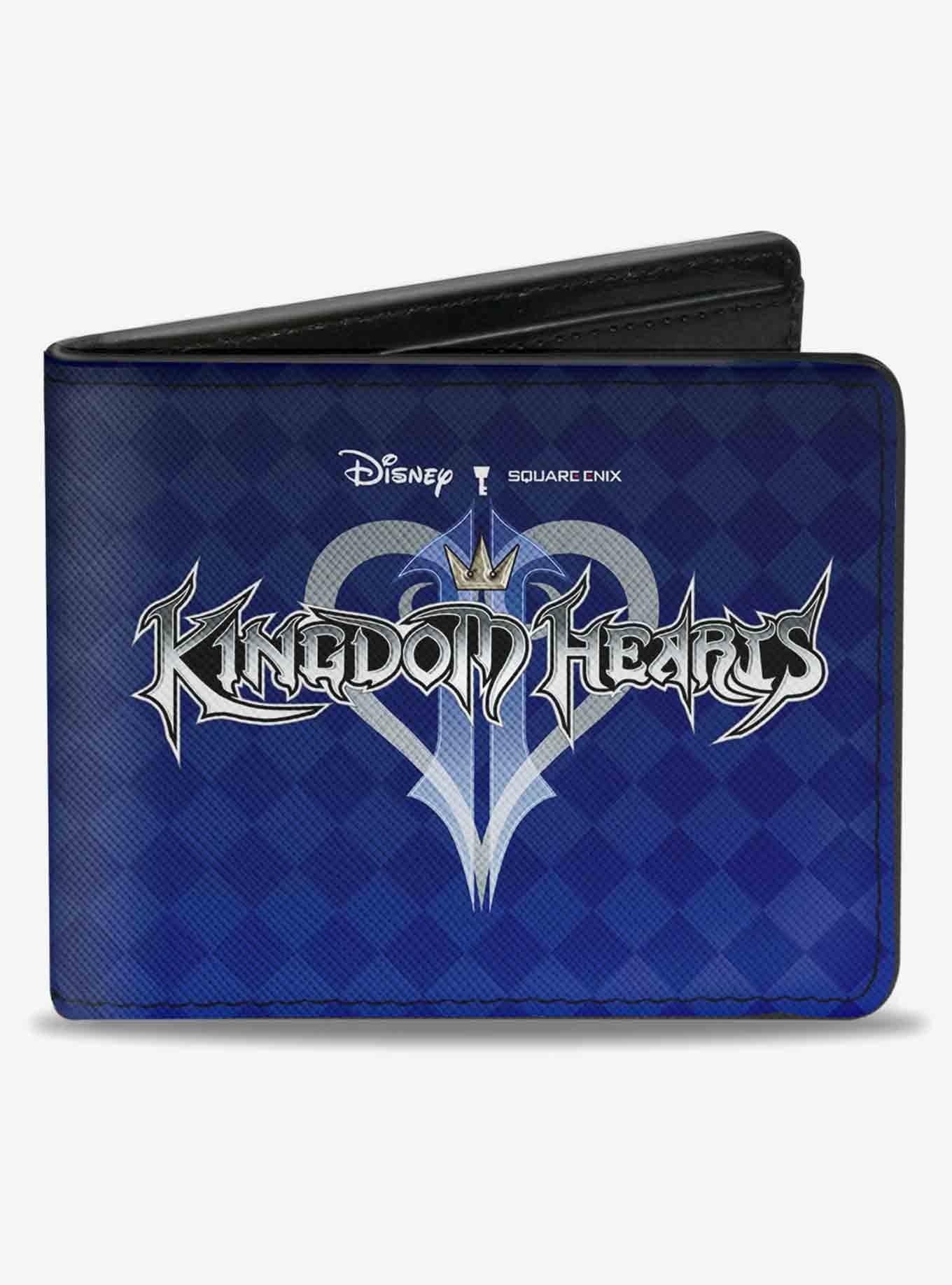 Disney Kingdom Hearts II Logo Bifold Wallet, , hi-res