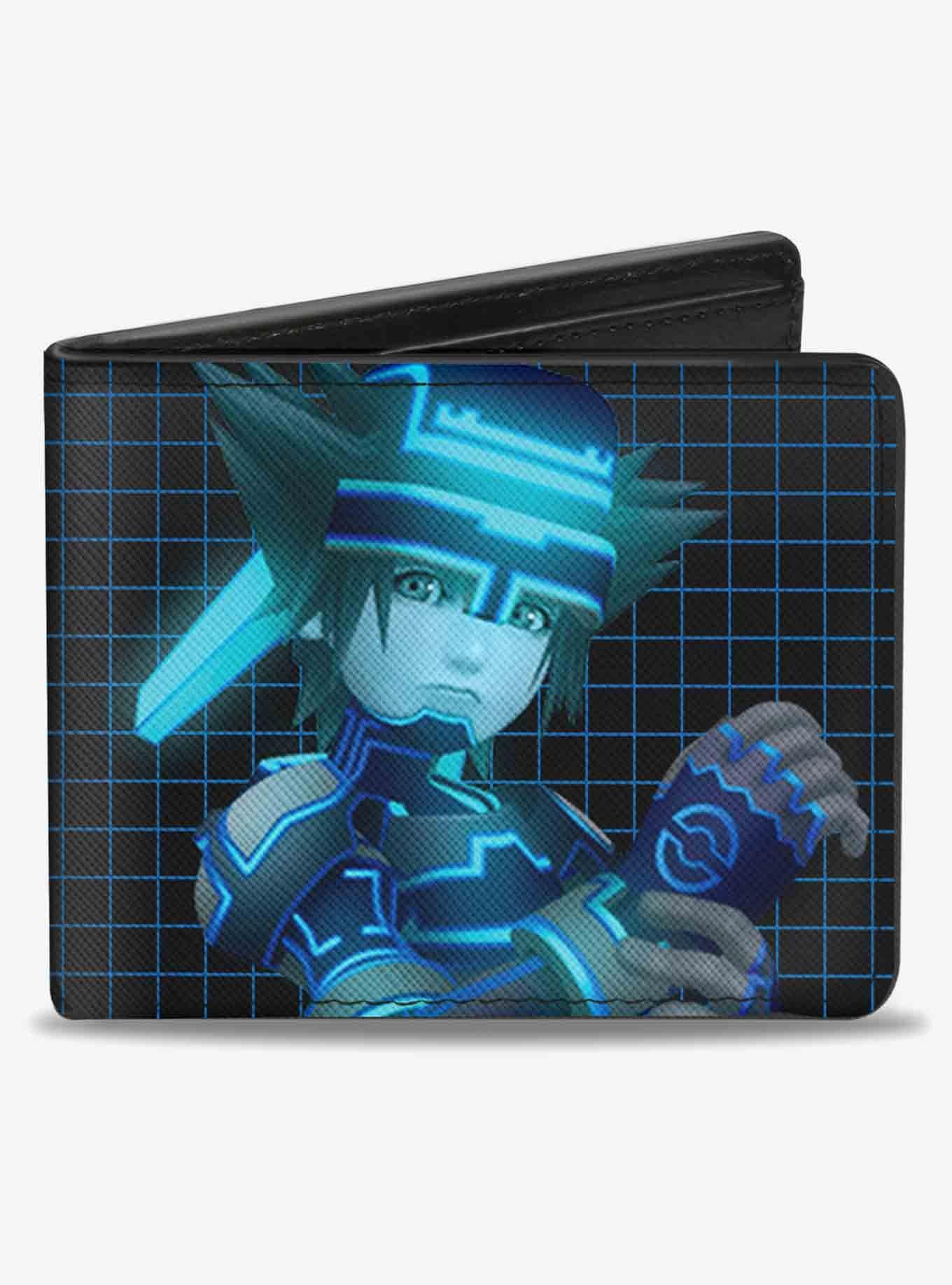 Disney Kingdom Hearts II Space Paranoids Sora Pose Grid Bifold Wallet, , hi-res