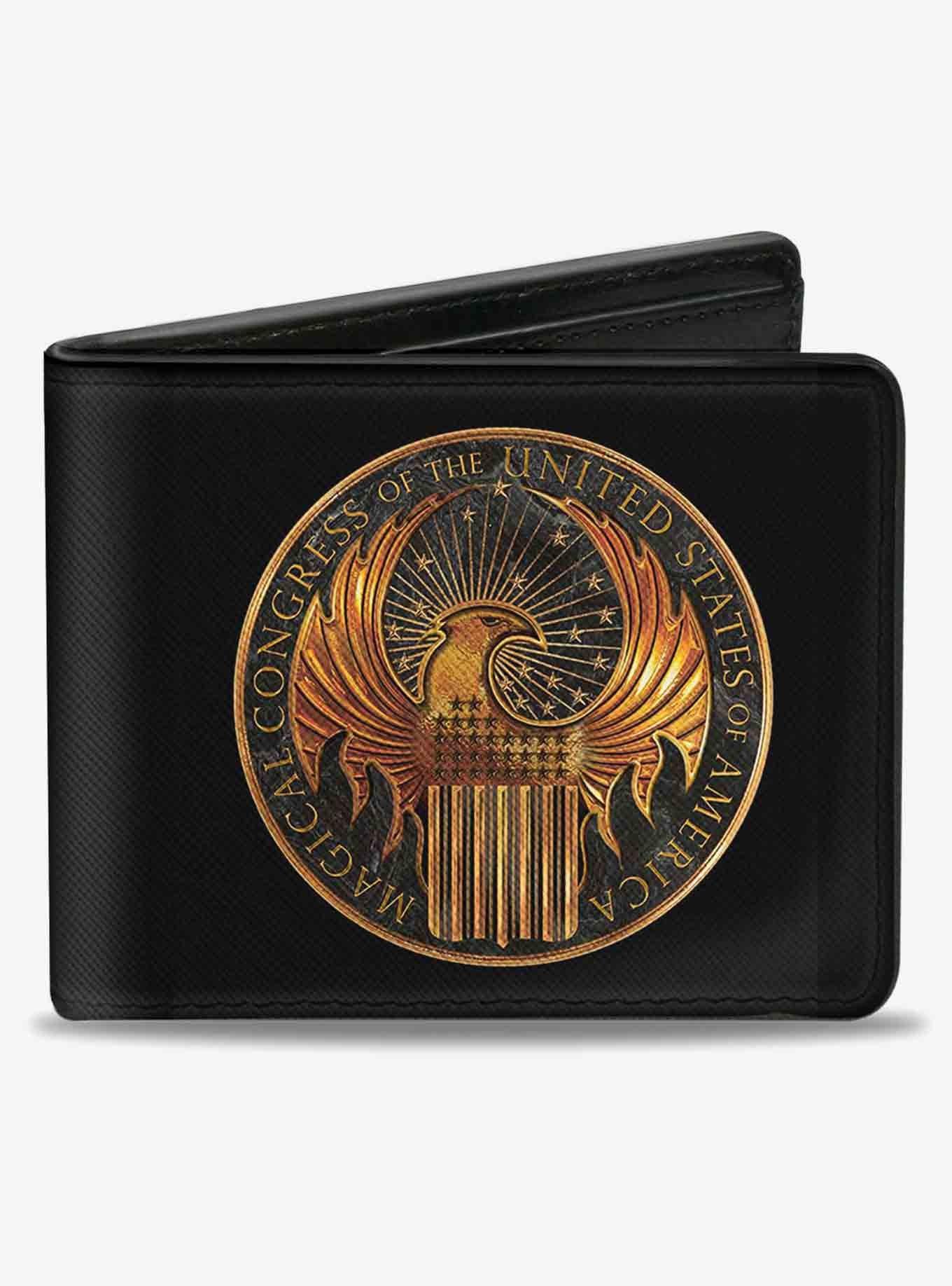 Fantastic Beasts MACUSA Seal Bifold Wallet, , hi-res