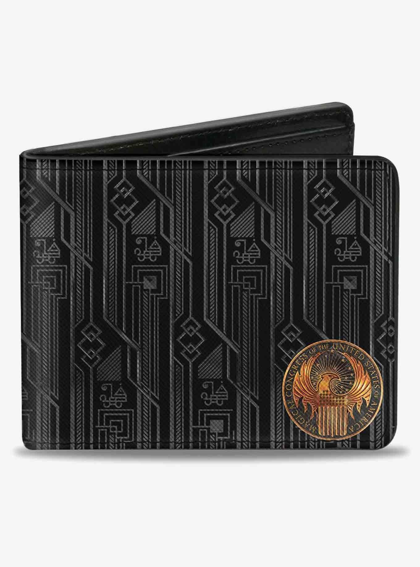 Fantastic Beasts MACUSA Seal Fantastic Beasts Logo Bifold Wallet, , hi-res