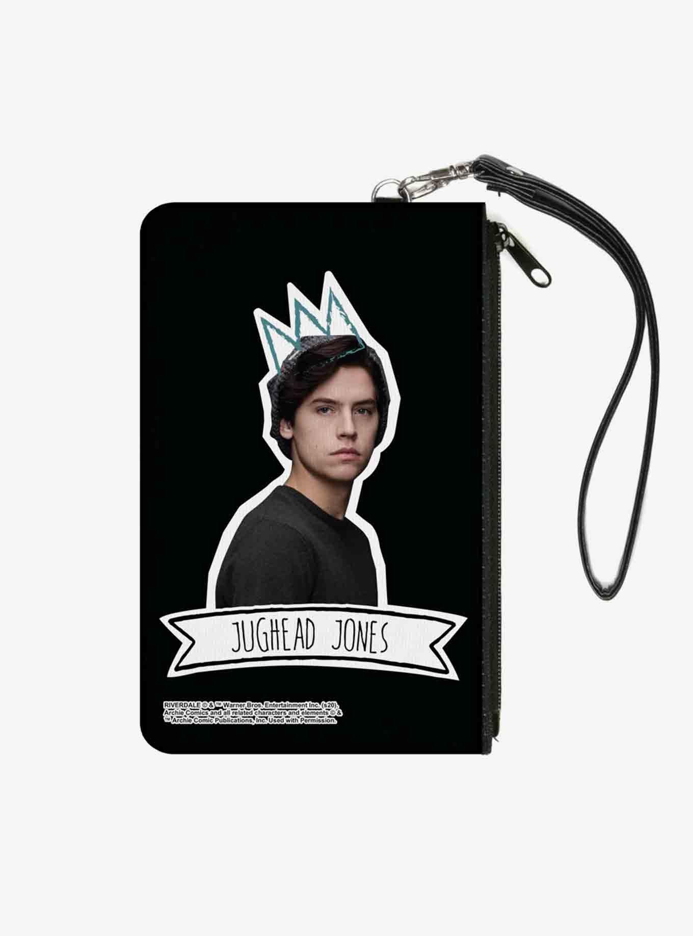 Riverdale Jughead Jones Crown Pose Canvas Zip Clutch Wallet Hot Topic