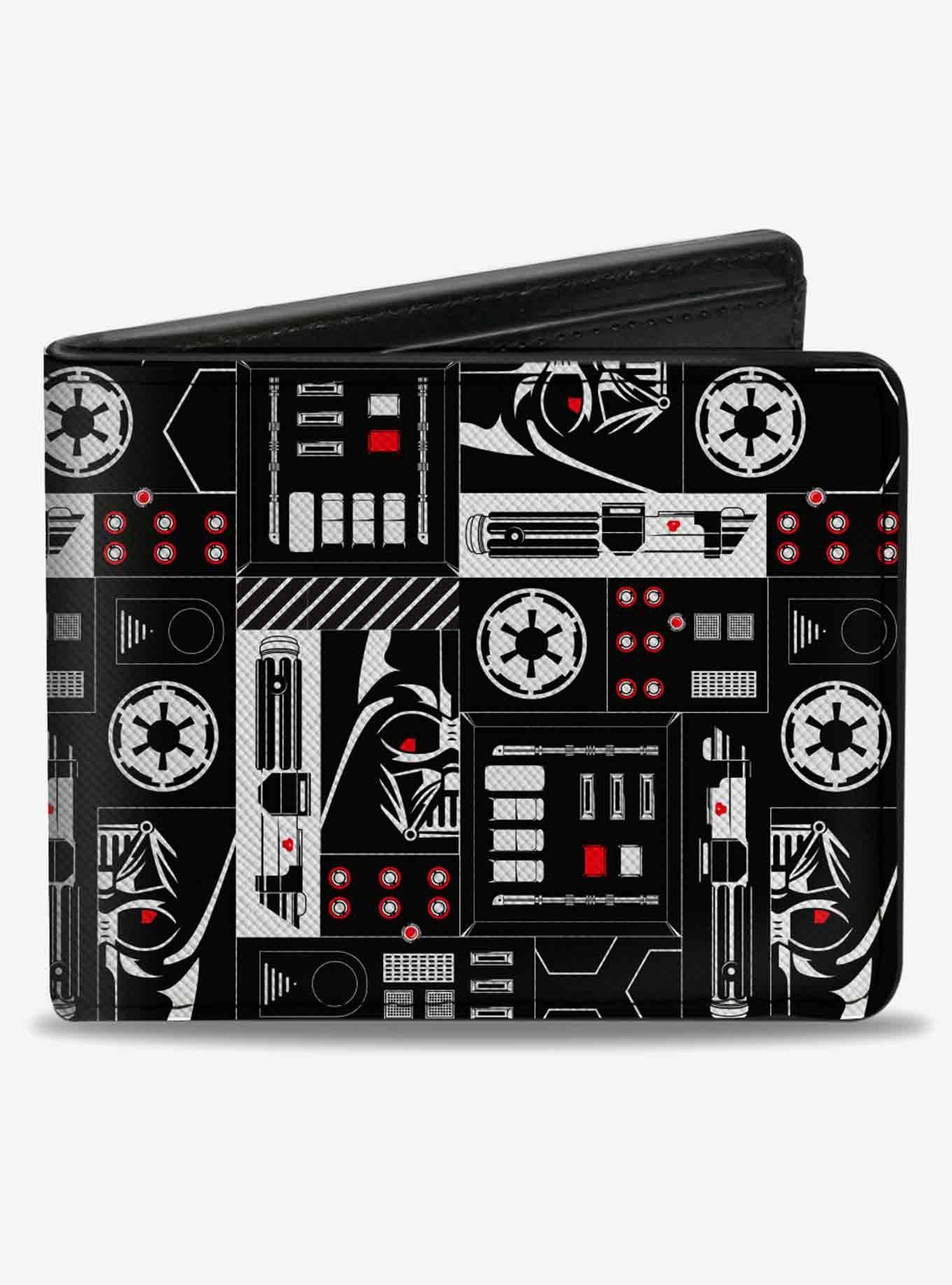 Star Wars Darth Vader Icons Collage Bifold Wallet, , hi-res