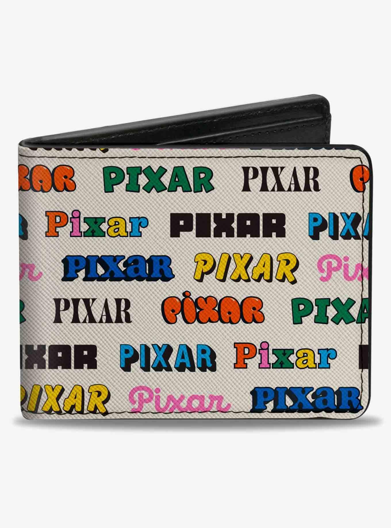 Disney Pixar Typography Collage Bifold Wallet, , hi-res