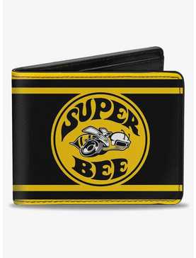 Super Bee Logo Stripes Bifold Wallet, , hi-res