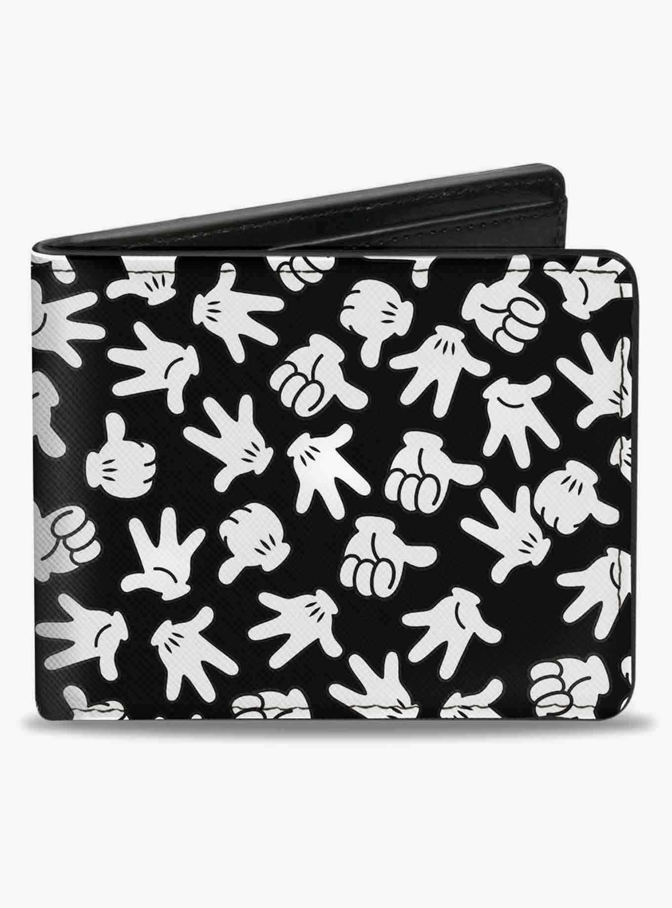 Disney Mickey Mouse Hand Gestures ScatteBifold Wallet, , hi-res