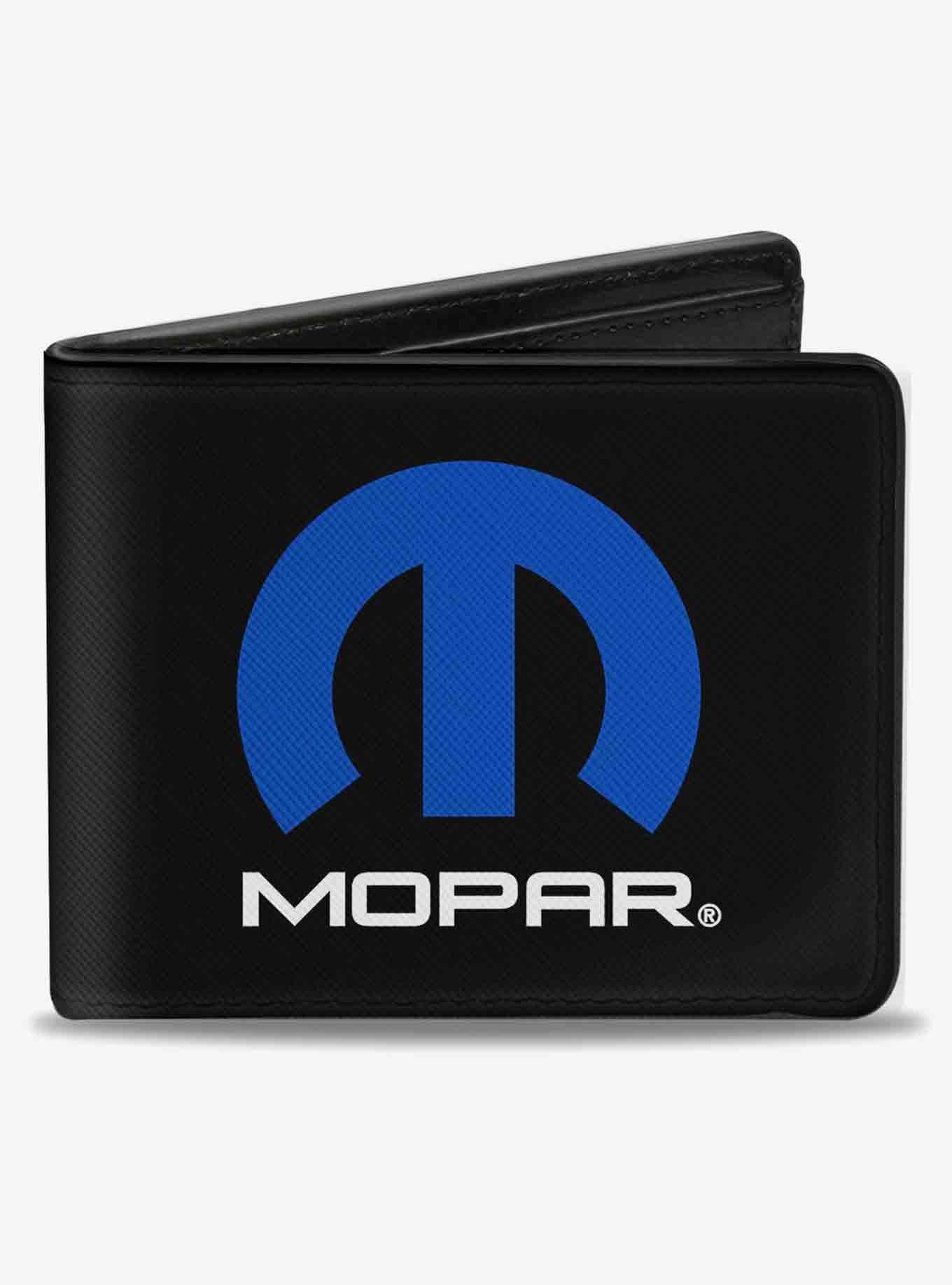 Mopar Logo Bifold Wallet, , hi-res
