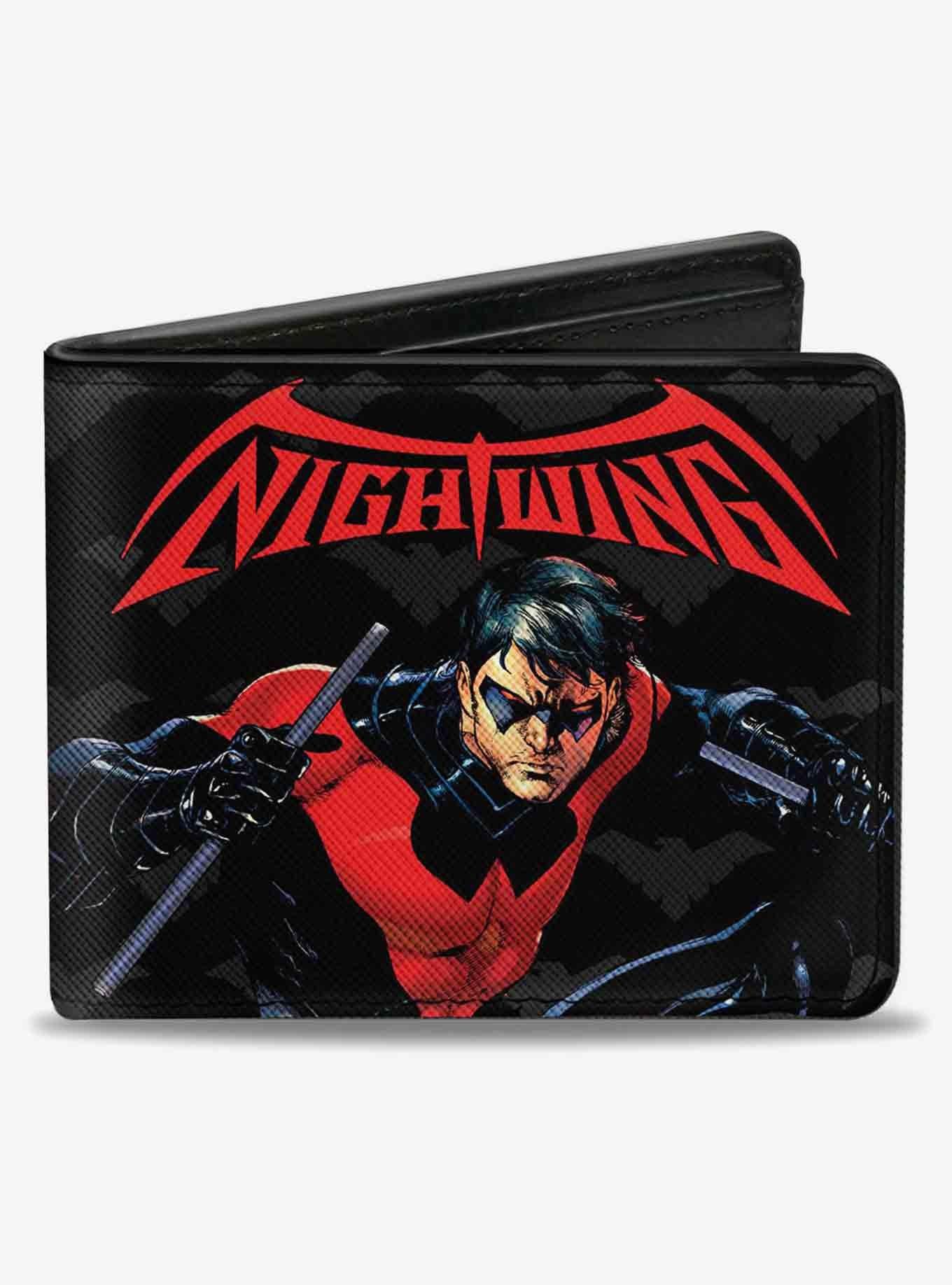 DC Comics Nightwing Issue 1 Welcome to Gotham Cover Logo Bifold Wallet, , hi-res