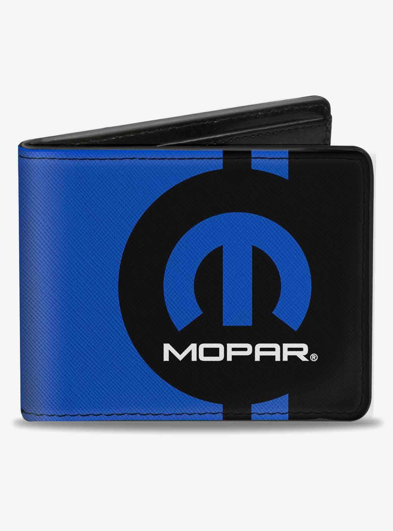 Mopar Logo Stripe2 Bifold Wallet, , hi-res