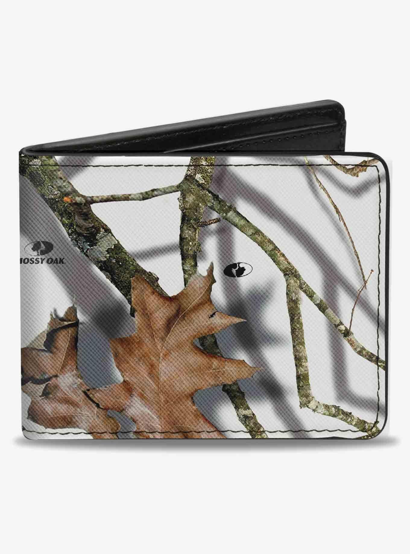 Mossy Oak Country Roots Snowdrift Camo Bifold Wallet, , hi-res