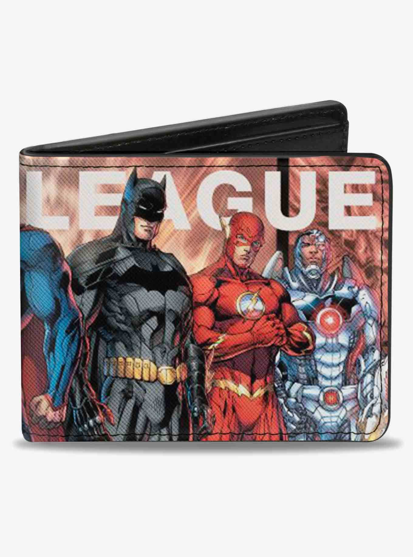 DC Comics The New 52 Justice League Issue 1 7 Superhero Variant Cover Bifold Wallet, , hi-res