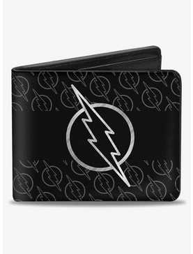 DC Comics Reverse Flash Logo Stripe Logo Monogram Bifold Wallet, , hi-res