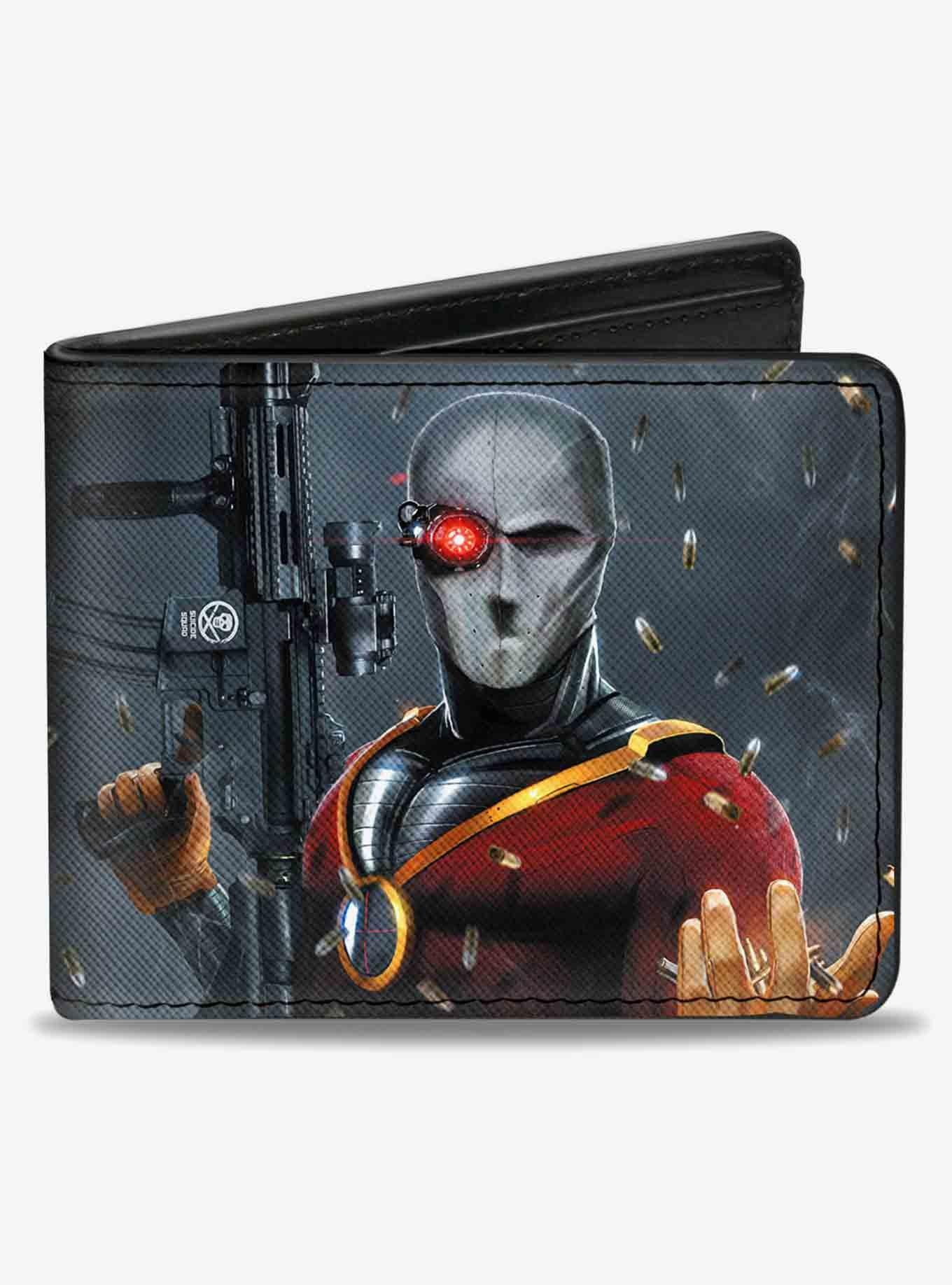 DC Comics Secret Six Issue 15 Deadshot Cover Pose Bullets ScatteBifold Wallet, , hi-res