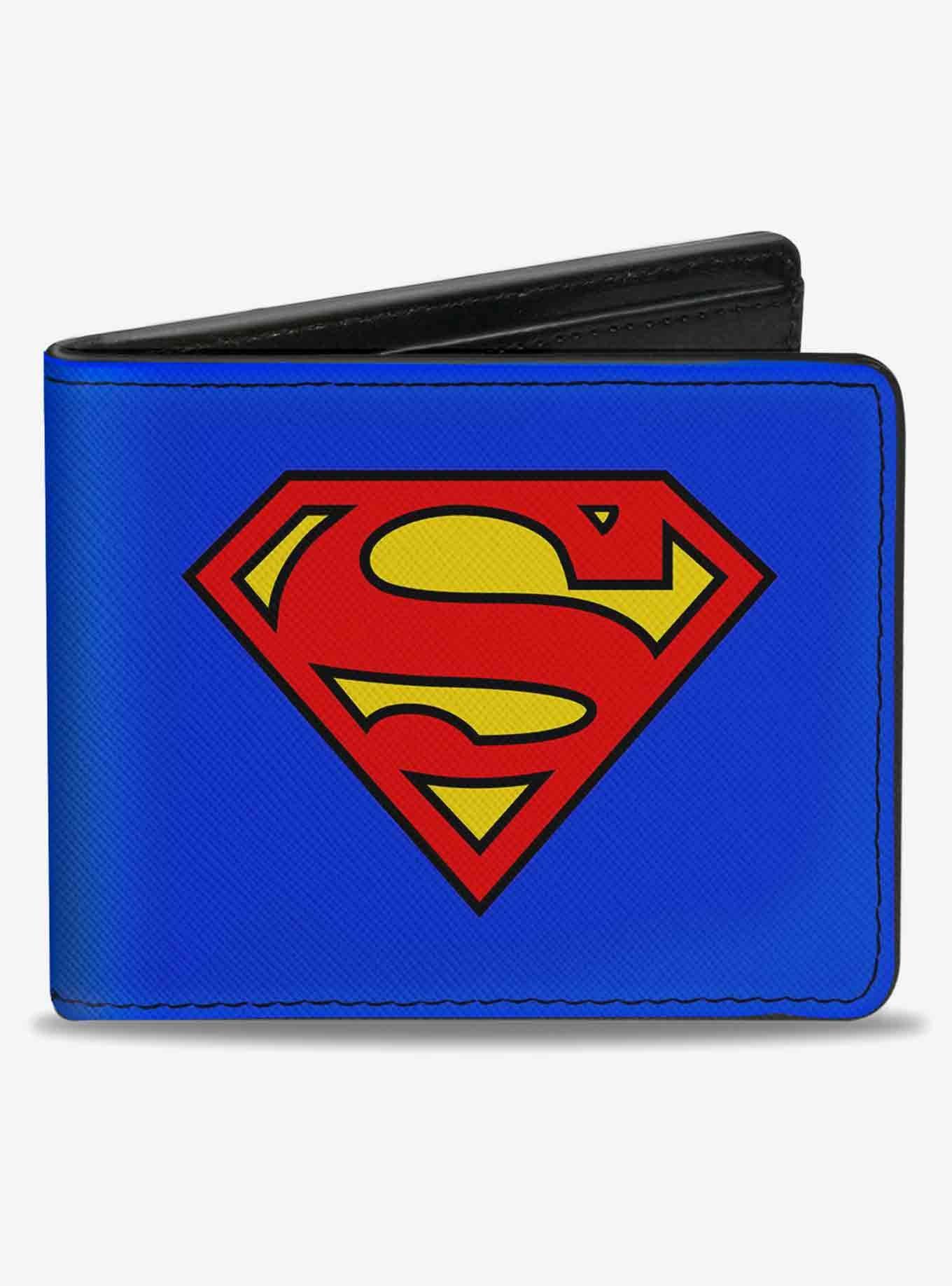 DC Comics Superman Shield Bifold Wallet, , hi-res