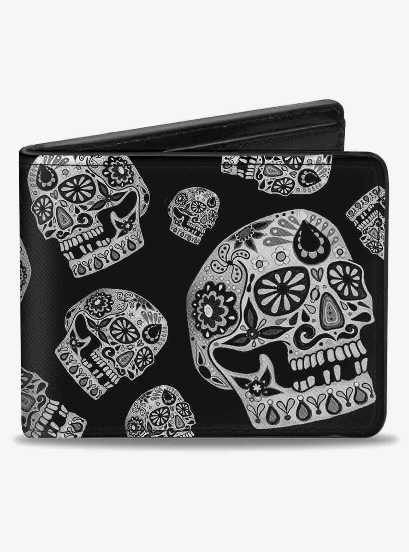 The Dust of Living II Sugar Skulls Bifold Wallet, , hi-res