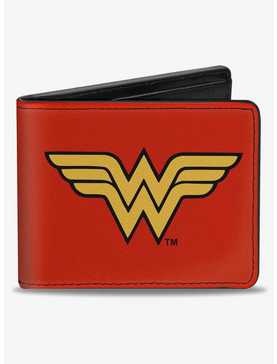 DC Comics Wonder Woman Logo Bifold Wallet, , hi-res