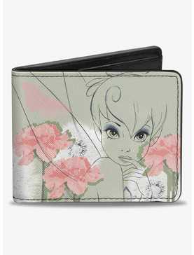 Disney Tinker Bell Sketch Carnations Dandelions Bifold Wallet, , hi-res
