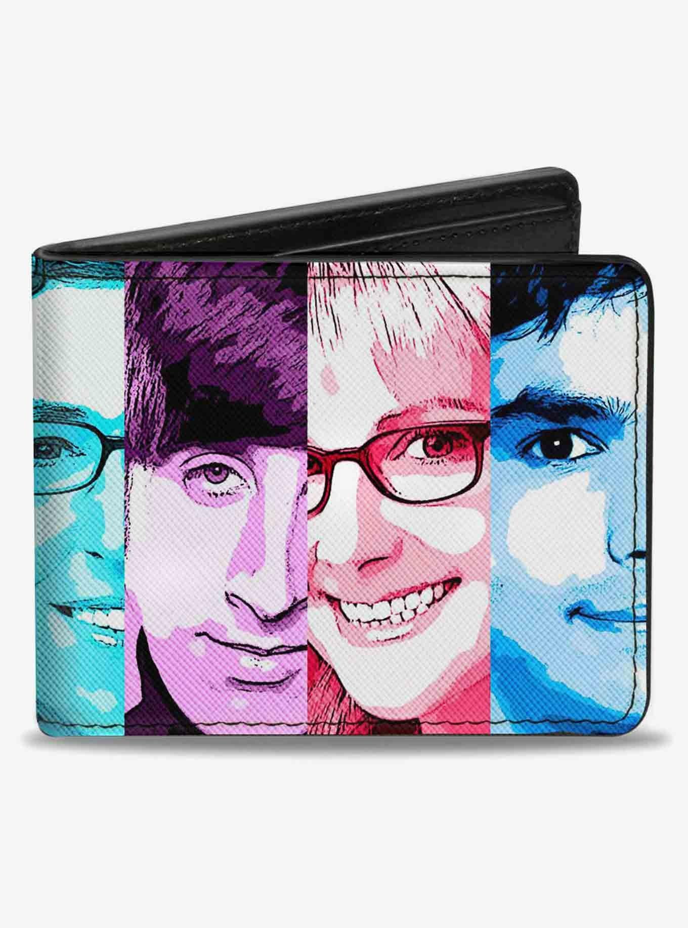 The Big Bang Theory Characters Panels Bifold Wallet, , hi-res