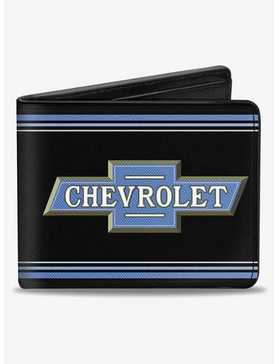1916 Chevrolet Bowtie Logo Stripes Bifold Wallet, , hi-res