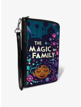 Disney Encanto Mirabel The Magic of Family Floral Collage Zip Around Wallet, , hi-res