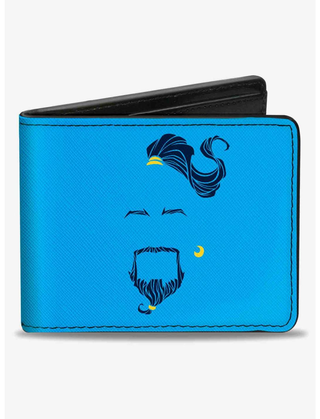Disney Aladdin 2019 Genie Face At Your Service Bifold Wallet, , hi-res