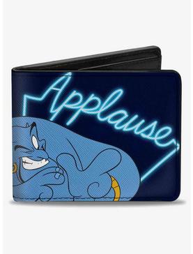 Disney Aladdin Genie Applause Pose Neon Bifold Wallet, , hi-res