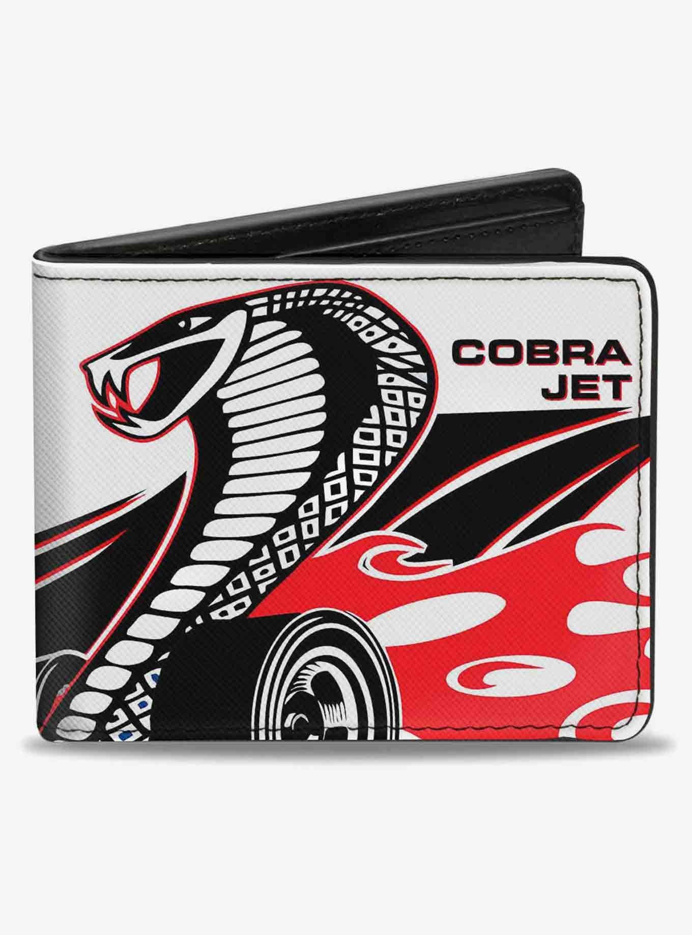 Cobra Jet Flaming Cobra Bifold Wallet, , hi-res