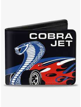 Cobra Jet Logo Ford Oval Bifold Wallet, , hi-res
